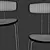 Modern Style: ZEITRAUM OKITO Plywood Chairs 3D model small image 3