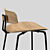 Modern Style: ZEITRAUM OKITO Plywood Chairs 3D model small image 6