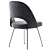 Saarinen Armless Chair - Elegant and Functional 3D model small image 2
