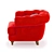 Swagamuffin Oversized Armchair 3D model small image 4