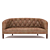 Sophisticated Burghley Sofa - Classic and Modern Design 3D model small image 1