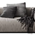 Flexform Lario 8-Part Sofa 3D model small image 2