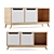 Kids' Dresser Set: Kilt Chest & Moka Chest 3D model small image 3