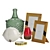 Zara Home Spring-Summer 2020 Collection: 10-Piece Decor Set 3D model small image 2