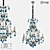 LoftDesign 1002 Pendant Lamp: Sleek Metal and Glass Design 3D model small image 1