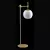 Modern Brass Table Lamp 3D model small image 1