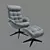 FlexLux Chester Chair: Stylish Comfort for Your Home 3D model small image 1