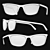 Stylish Shades: Sunglasses 02 3D model small image 3