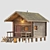 Alaska Mountain Retreat: Authentic PBR Textured House 3D model small image 7