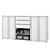 IKEA OPHUS Combination Wardrobe 3D model small image 5