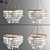 Elegant Aurora Leaf Chandelier 3D model small image 2