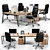 Optimized Office Workplace with Accessories 3D model small image 6