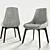 Sleek Ergonomic Chair: Linear 3D model small image 2