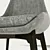 Sleek Ergonomic Chair: Linear 3D model small image 3