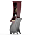 Stacked Cabinet No7 - Sleek and Stylish Storage Solution 3D model small image 2