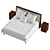 Luxury Sleep Oasis: Hotel Bed 3D model small image 2