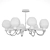 Elegant Freya Chandelier - Tara 3D model small image 2