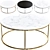 Kensal Circular Coffee Table: Sleek and Versatile 3D model small image 1