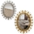 Orlando Gold Sunburst Mirror: Elegant & Versatile Home Decor 3D model small image 1