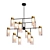 Elegant Osman 12-Light Chandelier 3D model small image 5