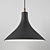 Karman T-Black Ceramic Pendant Lamps 3D model small image 2