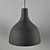 Karman T-Black Ceramic Pendant Lamps 3D model small image 3