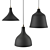 Karman T-Black Ceramic Pendant Lamps 3D model small image 6