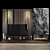 Sleek TV Set with Stunning Design by Studia-54 3D model small image 1