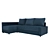 Versatile and Stylish IKEA FRICHETEN Sofa Bed 3D model small image 3