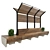 Modern 3D Bench with Textures 3D model small image 1