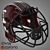 Xenith Football Helmet: Ultimate Head Protection 3D model small image 1