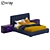 Veronica Bed: Stylish and Spacious 3D model small image 1