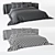 Modern Scandinavian Style Dunvik Bed 3D model small image 4