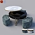 Elegant Chaji Coffee Table 3D model small image 7