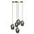 Sleek Angled Pendant Light 3D model small image 3