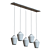 Crate & Barrel Arren Pendant: Linear & Angled 3D model small image 2