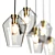 Crate & Barrel Arren Pendant: Linear & Angled 3D model small image 5