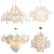 Exclusive Chandelier Collection: Campobasso, Fandango, Nimbus, Capiz 3D model small image 1