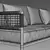 Elegant Verona Sofa: Restoration Hardware 3D model small image 2