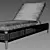 Restoration Hardware Verona Chaise || Stylish Reclining Lounger 3D model small image 2