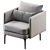 Auburn Comfort Chair: Stylish & Ergonomic 3D model small image 4