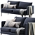 Auburn Sofa: Modern Comfort in Auburn 3D model small image 5