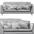 Jasper Corner Sofa 3D model small image 4