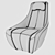 Relax Max Massage Chair 3D model small image 4