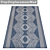 Versatile 3-Piece Carpet Set 3D model small image 3