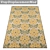 Luxury 3-Piece Carpet Set 3D model small image 3