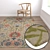 Luxury 3-Piece Carpet Set 3D model small image 5