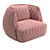 Moroso Redondo - Stylish Armchair 3D model small image 2