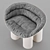 Faye TOOGOOD Roly-Poly Chair: Sleek Fibreglass Seating 3D model small image 3
