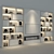 Stylish TV Wall Set | Studia 54 3D model small image 3